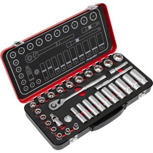 Sealey AK7922 Socket Set 32pc - Satin Finish - Socket Set Sealey AK7922 Socket Set 32pc - Satin Finish - Socket Set