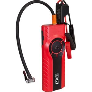 Sealey RoadStart Jump Starter - Compact Tire Inflator - Power Bank Sealey RoadStart Jump Starter - Compact Tire Inflator - Power Bank