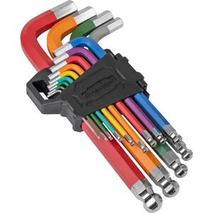 Sealey AK7192 Jumbo Colour-Coded Hex Key Set - Hex Key Set Sealey AK7192 Jumbo Colour-Coded Hex Key Set - Hex Key Set