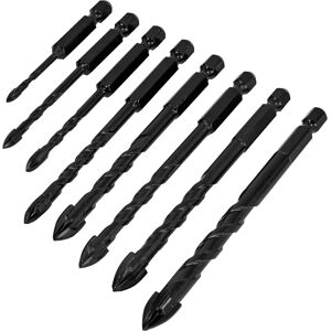 Sealey Tile & Glass Drill Bit Set - 8 Pieces, Model Dbgc1 Sealey Tile & Glass Drill Bit Set - 8 Pieces, Model Dbgc1