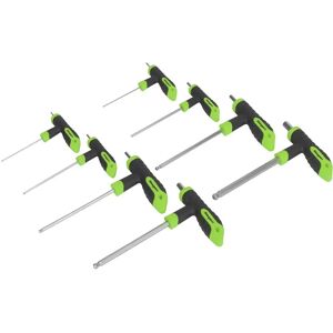 Siegen Tools Siegen S01069 T-Handle Ball-End Hex Key Set 8pc - Hex Key Set Siegen Tools Siegen S01069 T-Handle Ball-End Hex Key Set 8pc - Hex Key Set