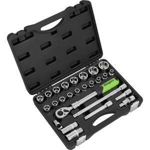 Sealey Siegen Extendable Ratchet Socket Set - 26pc - Hand Tools Sealey Siegen Extendable Ratchet Socket Set - 26pc - Hand Tools