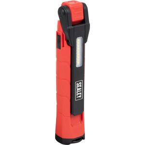 Sealey Rechargeable Inspection Light - Red - 360° Swivel - 10W Sealey Rechargeable Inspection Light - Red - 360° Swivel - 10W