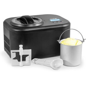 Dellonda - Automatic Churning Ice Cream Machine - 1L - Black - Ice Cream Maker Dellonda - Automatic Churning Ice Cream Machine - 1L - Black - Ice Cream Maker