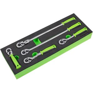 Sealey S01290 5pc Ratchet Wrench Set Chrome Vanadium - Reversible Sealey S01290 5pc Ratchet Wrench Set Chrome Vanadium - Reversible