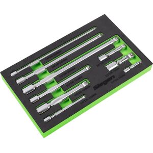 Siegen By Sealey 9 Piece Mixed Drive Wobble Extension Bar Set - Extension Bar Set Siegen By Sealey 9 Piece Mixed Drive Wobble Extension Bar Set - Extension Bar Set