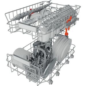 Hotpoint HSFO3T223WXUKN - Stainless Steel Effect - Dishwasher Hotpoint HSFO3T223WXUKN - Stainless Steel Effect - Dishwasher