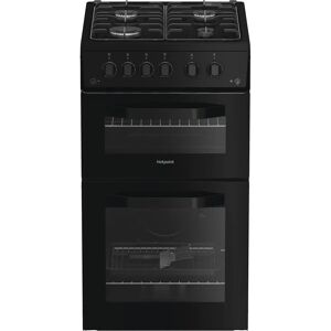 Hotpoint HTG5GCB Gas Black - Gas Cooker Hotpoint HTG5GCB Gas Black - Gas Cooker