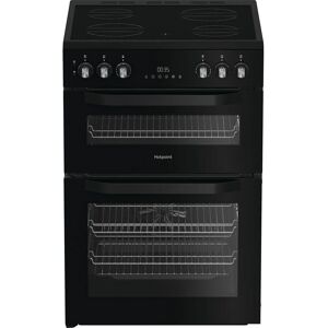 Hotpoint HDE6VDB1 Freestanding Ceramic Hob Cooker - Kitchen Appliance Hotpoint HDE6VDB1 Freestanding Ceramic Hob Cooker - Kitchen Appliance
