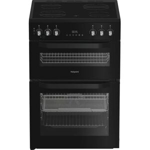 Hotpoint HDE6VDCASB1 Freestanding Cooker - Black Hotpoint HDE6VDCASB1 Freestanding Cooker - Black
