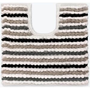 Allure Bath Fashions Toilet Mat - California Stripe - Microfibre Heavy 2200gsm Allure Bath Fashions Toilet Mat - California Stripe - Microfibre Heavy 2200gsm
