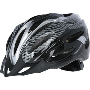 Trespass Adults Unisex Crankster Cycling Helmet - Black - Size Large Trespass Adults Unisex Crankster Cycling Helmet - Black - Size Large