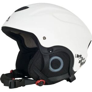 Trespass Skyhigh Unisex Snow Ski Helmet - White Large Trespass Skyhigh Unisex Snow Ski Helmet - White Large