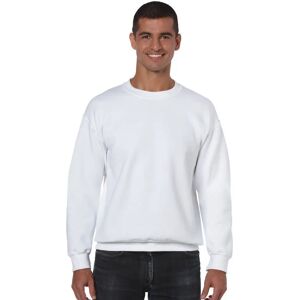 Gildan Heavy Blend Unisex Crewneck Sweatshirt - White 5XL Gildan Heavy Blend Unisex Crewneck Sweatshirt - White 5XL