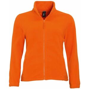 Sols Womens North Orange Fleece Jacket - Women Sols Womens North Orange Fleece Jacket - Women