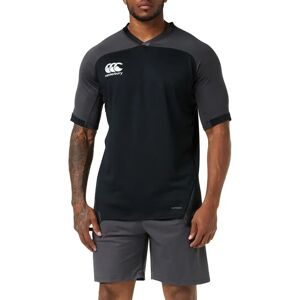 Canterbury Evader Rugby Jersey - Black - Breathable, Quick Drying Canterbury Evader Rugby Jersey - Black - Breathable, Quick Drying