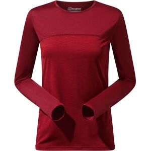 Berghaus Voyager Tech Women's Top - Red - UPF 30+ - Lightweight Berghaus Voyager Tech Women's Top - Red - UPF 30+ - Lightweight