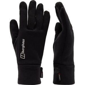Berghaus Men's Black Polartec Interact Touch Screen Gloves - M/L Berghaus Men's Black Polartec Interact Touch Screen Gloves - M/L