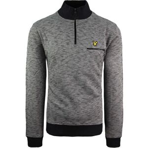 Lyle & Scott Space Dye XS 1/4 Rits Sweatshirt - sweatshirt Lyle & Scott Space Dye XS 1/4 Rits Sweatshirt - sweatshirt