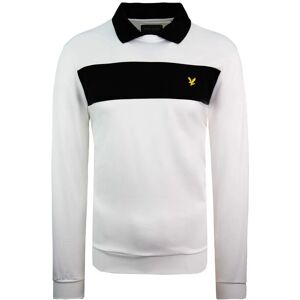 Lyle & Scott Ventech Golf Sweatshirt - Lange mouwen wit heren Lyle & Scott Ventech Golf Sweatshirt - Lange mouwen wit heren