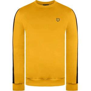 Lyle & Scott Gele Ronde Hals Trui - Lange Mouwen Casual Sport Lyle & Scott Gele Ronde Hals Trui - Lange Mouwen Casual Sport