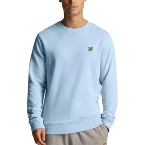 Felpa con Girocollo Blu Chiaro Lyle & Scott - Felpa Felpa con Girocollo Blu Chiaro Lyle & Scott - Felpa