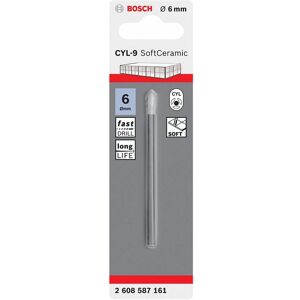 Bosch - CYL-9 SoftCeramic - 6 mm - 80 mm - Boor Bosch - CYL-9 SoftCeramic - 6 mm - 80 mm - Boor