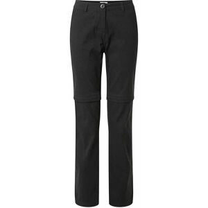 Craghoppers Womens Kiwi Pro II Convertible Trousers - Black Craghoppers Womens Kiwi Pro II Convertible Trousers - Black