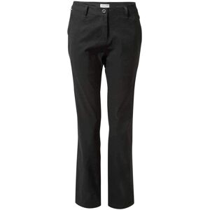 Craghoppers Womens Kiwi II Pro Smart Dry Walking Trousers - Black - Size 24 Craghoppers Womens Kiwi II Pro Smart Dry Walking Trousers - Black - Size 24