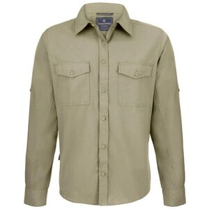 Craghoppers Expert Mens Kiwi Long Sleeve Walking Shirt - Pebble - Walking Shirt Craghoppers Expert Mens Kiwi Long Sleeve Walking Shirt - Pebble - Walking Shirt
