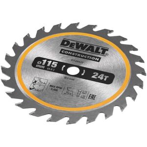 DeWALT DT20420 TCT Cirkelsåg Blade - 115mm, 24T, Impactbeständig DeWALT DT20420 TCT Cirkelsåg Blade - 115mm, 24T, Impactbeständig