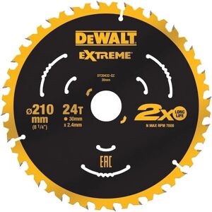 DeWalt Cirkelharja - 21cm, 24 Tänder, Modell DT20432-QZ DeWalt Cirkelharja - 21cm, 24 Tänder, Modell DT20432-QZ