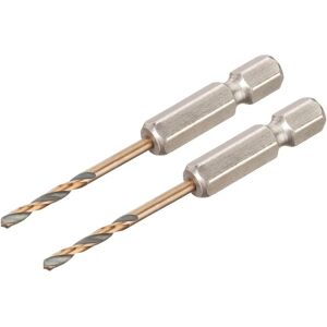 DeWALT DT20601-QZ Bohrer-Set - HSS-G Spiral, 2 Stück, 2,5mm DeWALT DT20601-QZ Bohrer-Set - HSS-G Spiral, 2 Stück, 2,5mm