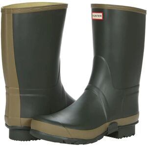 Hunter Waterdichte Rubber Boots voor Tuinieren - Donkergroen/Leem - Maat UK 11 Hunter Waterdichte Rubber Boots voor Tuinieren - Donkergroen/Leem - Maat UK 11