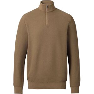 Charles Tyrwhitt Cotton Honeycomb Knit Zip-Neck Jumper - Men's Large Charles Tyrwhitt Cotton Honeycomb Knit Zip-Neck Jumper - Men's Large