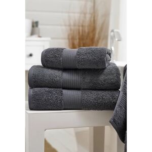Deyongs Charcoal Supersoft Pima Cotton Towels - Unisex Deyongs Charcoal Supersoft Pima Cotton Towels - Unisex