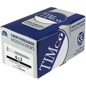 Timco - Twin-Threaded - 10 x 1 1/4 - Vis à bois - Publicité Timco - Twin-Threaded - 10 x 1 1/4 - Vis à bois - Publicité