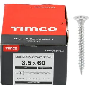 TIMco - 00060DRYZ - 3.5x60mm - PH2 - Drywall Screw TIMco - 00060DRYZ - 3.5x60mm - PH2 - Drywall Screw
