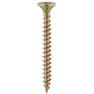 TIMco Solo Woodscrew - PZ2 CSK ZYP 3.5x50mm - Woodscrew TIMco Solo Woodscrew - PZ2 CSK ZYP 3.5x50mm - Woodscrew