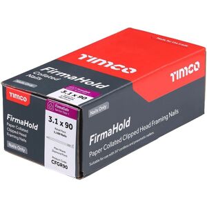 FirmaHold CFGR90 - Nails - Ring Shank, Clipped Head, 3.1x90mm FirmaHold CFGR90 - Nails - Ring Shank, Clipped Head, 3.1x90mm