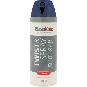 PlastiKote 440.0021112.076 Couleur Twist & Spray Brillant Bleu Royal - Peinture en spray - Publicité PlastiKote 440.0021112.076 Couleur Twist & Spray Brillant Bleu Royal - Peinture en spray - Publicité