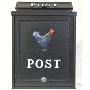 Arboria Harewood Cockerel Lockable Post Box - Post Box Arboria Harewood Cockerel Lockable Post Box - Post Box