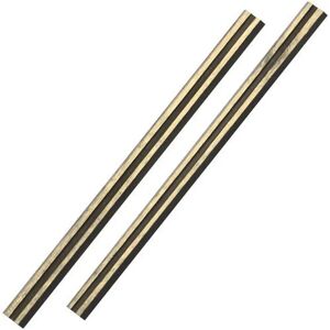 Silverline Tungsten Carbide Planer Blades - 2pk 80 x 5.5 x 1.1mm Silverline Tungsten Carbide Planer Blades - 2pk 80 x 5.5 x 1.1mm
