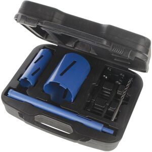 Silverline Diamond Core Drill Kit - 3-core 28/52/107mm Silverline Diamond Core Drill Kit - 3-core 28/52/107mm