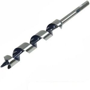 Silverline Auger Bit 25 x 235mm - Steel Wood Drill Steel 580423 Silverline Auger Bit 25 x 235mm - Steel Wood Drill Steel 580423
