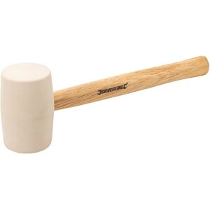 Silverline White Rubber Mallet 16oz - Mallet impact tool Silverline White Rubber Mallet 16oz - Mallet impact tool