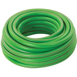 Silverline Reinforced PVC Garden Hose - 15m - Garden hose, PVC, reinforced Silverline Reinforced PVC Garden Hose - 15m - Garden hose, PVC, reinforced