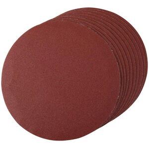 Silverline 180mm Grit 120 Hook & Loop Discs - Pack of 10 Silverline 180mm Grit 120 Hook & Loop Discs - Pack of 10