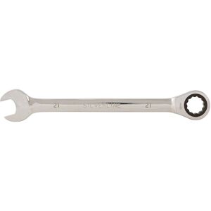 Silverline Fixed Head Ratchet Spanner - 21mm - Ratchet Spanner Silverline Fixed Head Ratchet Spanner - 21mm - Ratchet Spanner