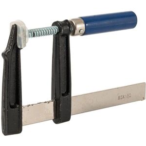 Silverline Malleable Cast Iron F-clamp 150x80mm - Woodwork Silverline Malleable Cast Iron F-clamp 150x80mm - Woodwork